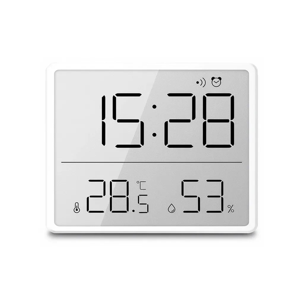 Réveil de voyage silencieux Blanc