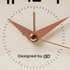 Réveil Design Luxe Doré