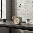 Réveil Design Luxe Doré