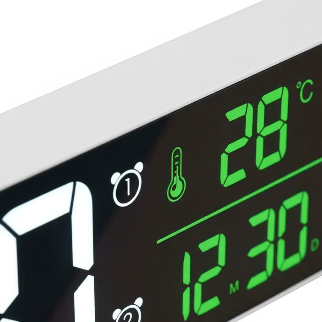 Réveil Digital Avec Date Et Température