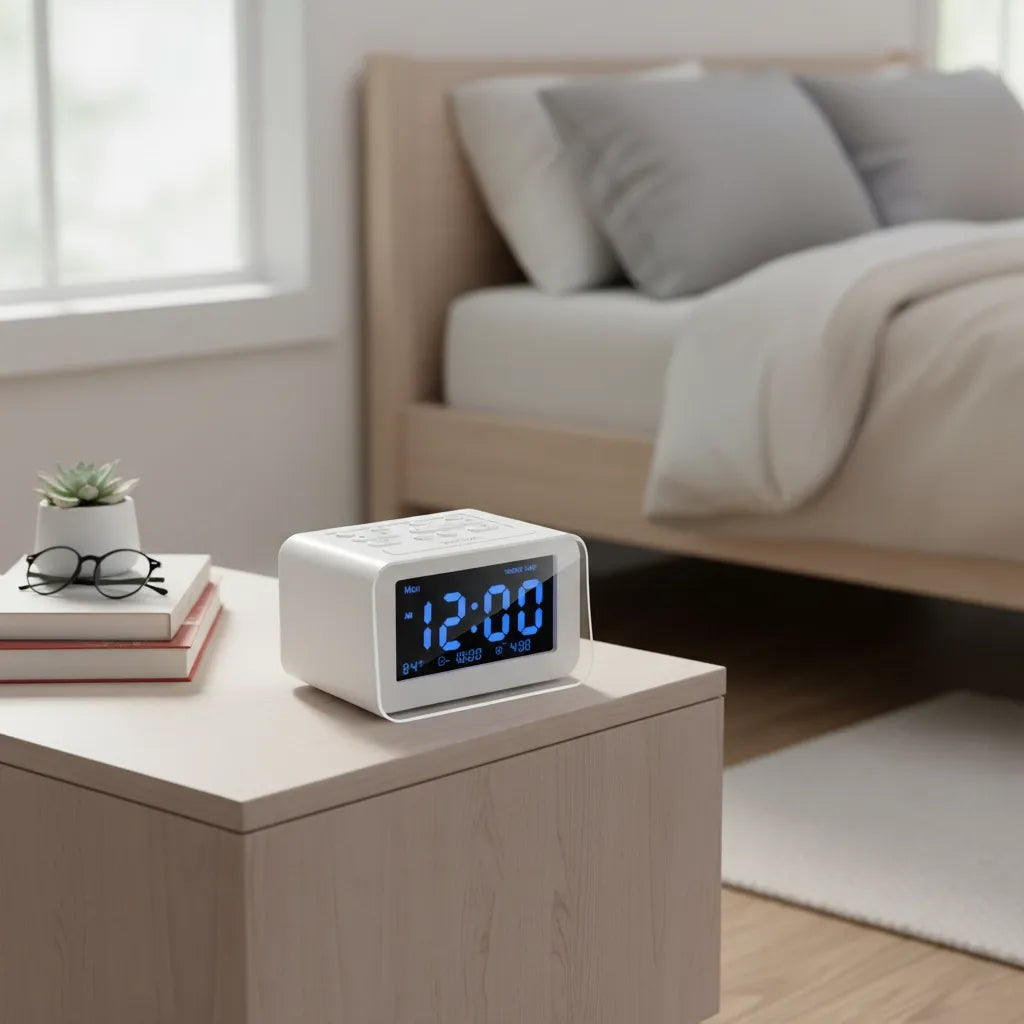 Réveil Digital avec Radio et Écran