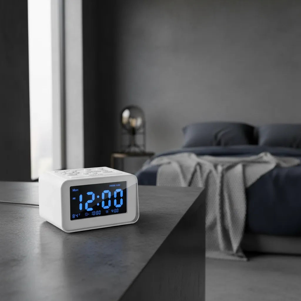 Réveil Digital avec Radio et Écran