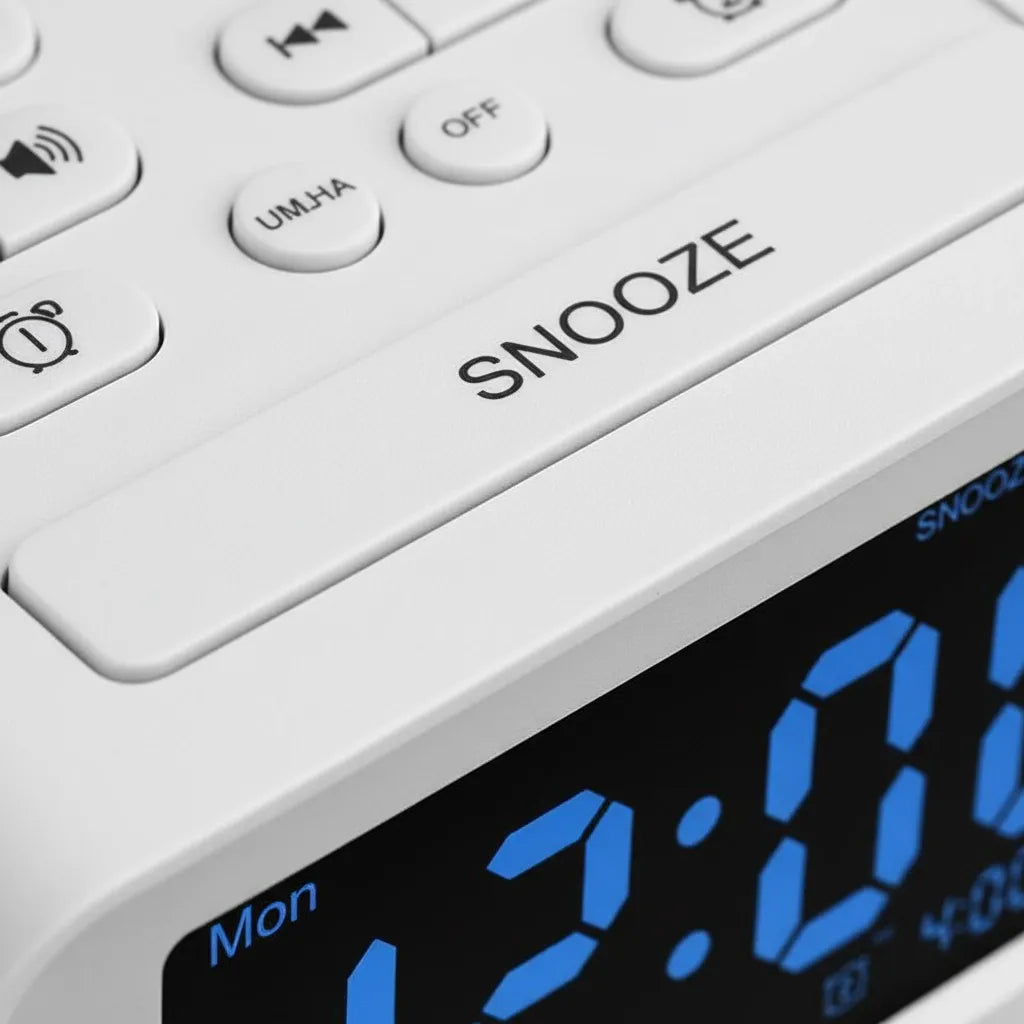 Réveil Digital avec Radio et Écran
