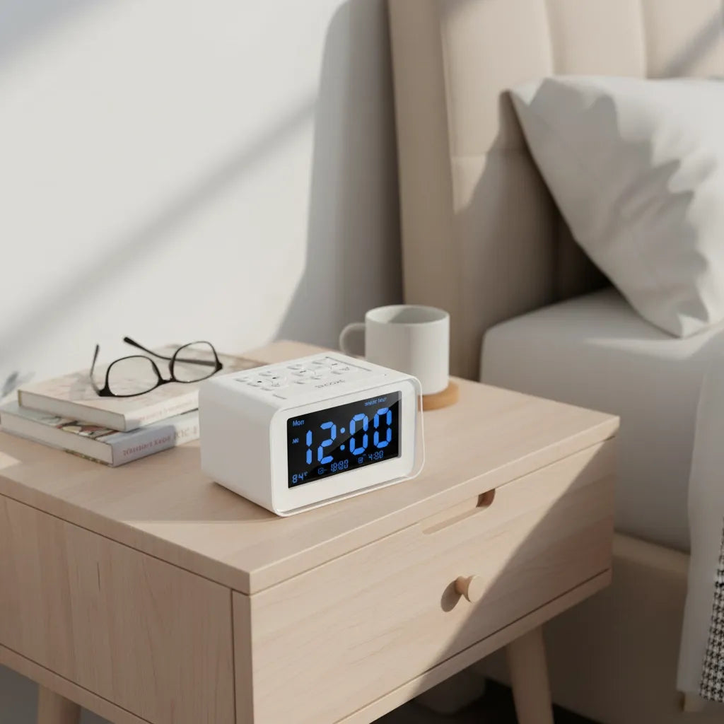 Réveil Digital avec Radio et Écran