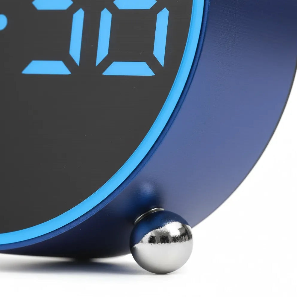 Réveil Digital avec Température en Métal