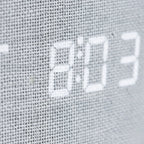 Réveil Digital Bois Led Élégant