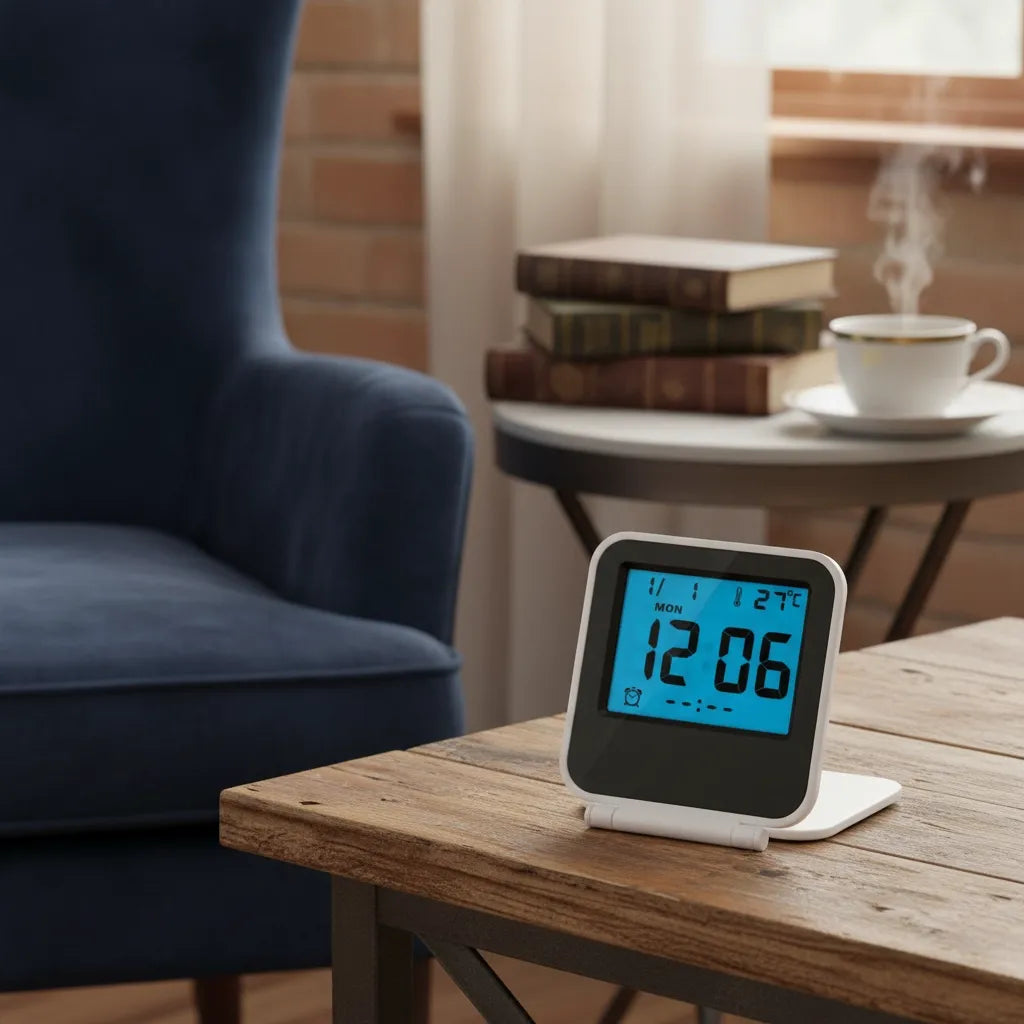 Réveil Digital de Voyage Pratique