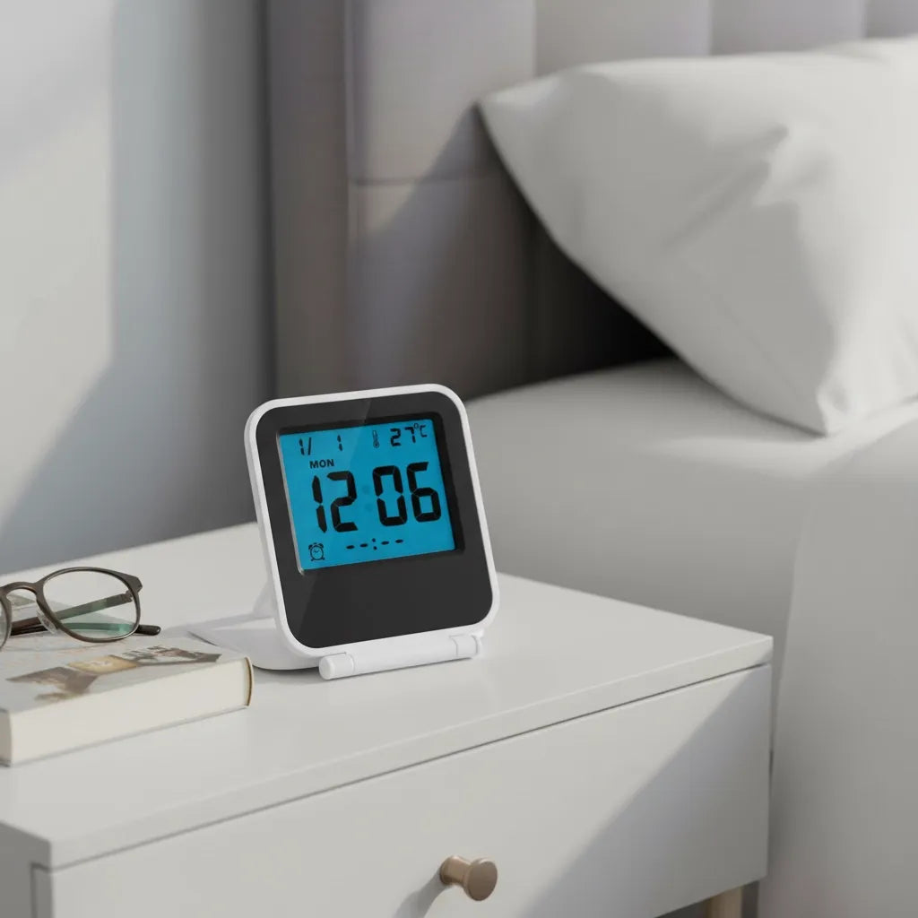 Réveil Digital de Voyage Pratique