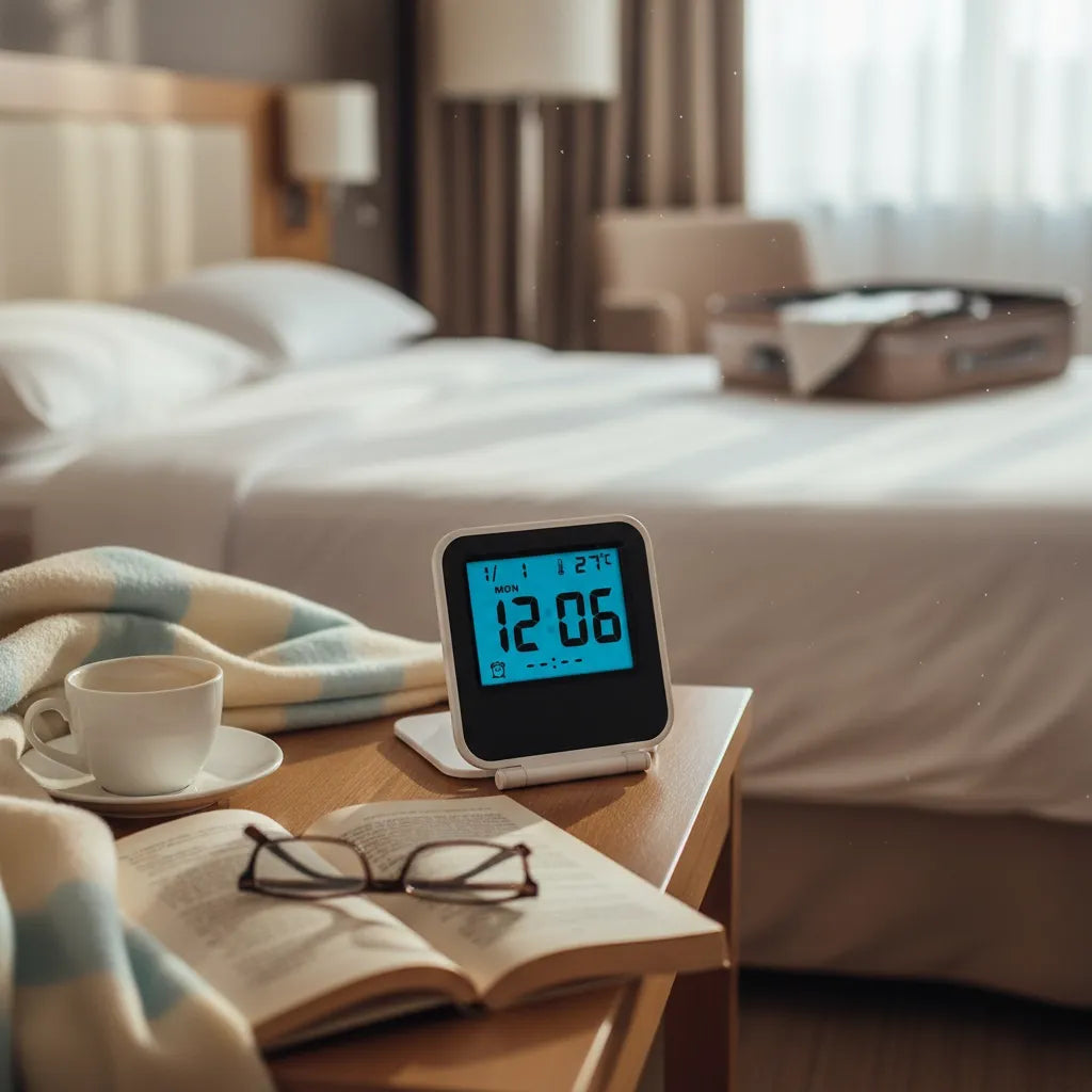 Réveil Digital de Voyage Pratique