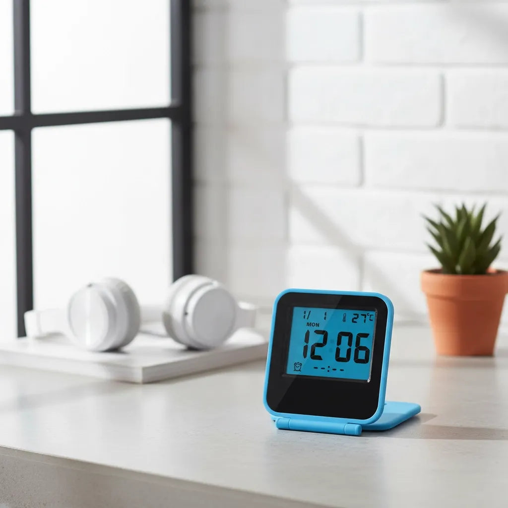 Réveil Digital de Voyage Pratique