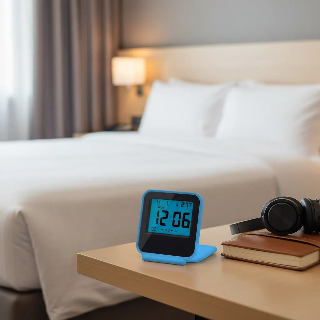 Réveil Digital de Voyage Pratique