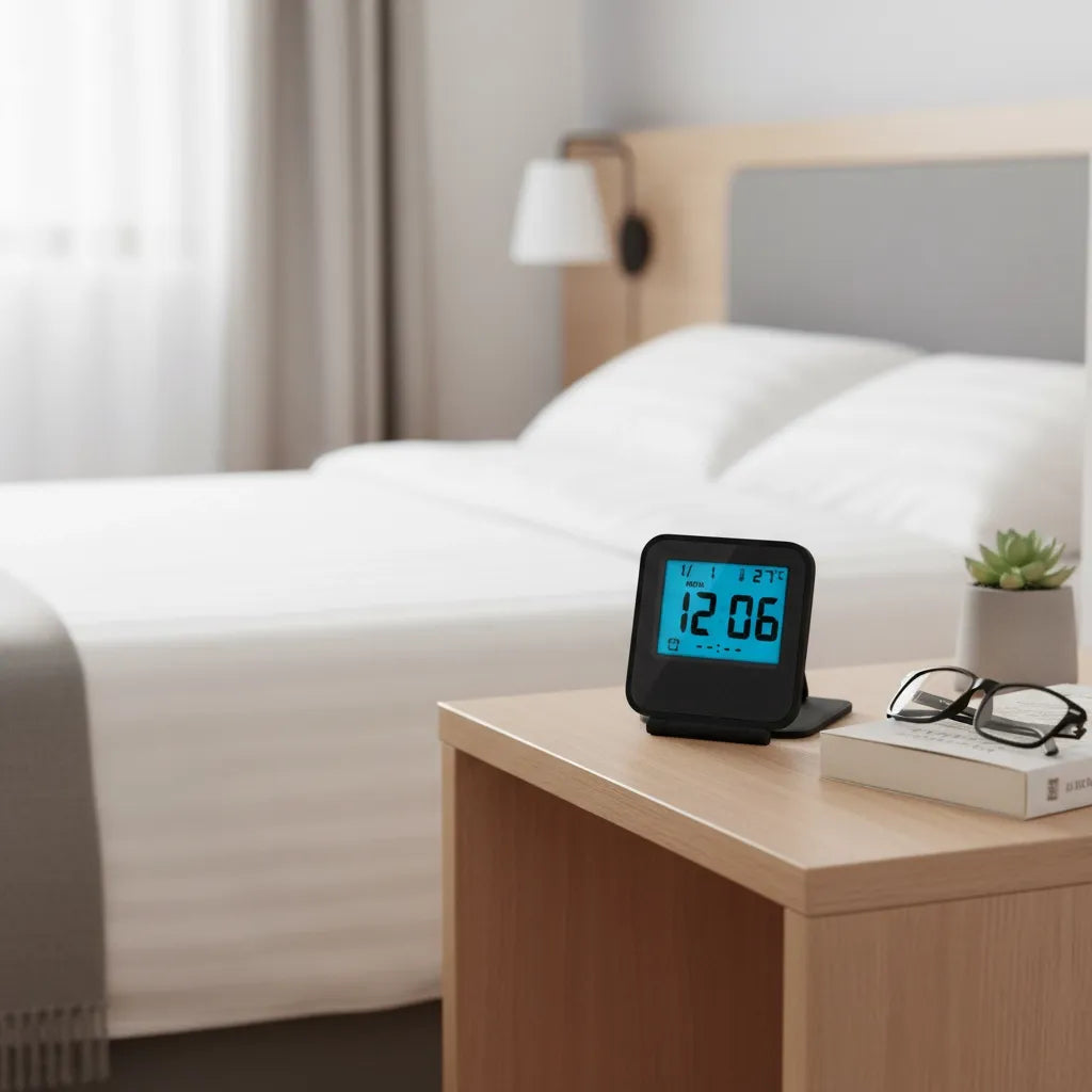 Réveil Digital de Voyage Pratique