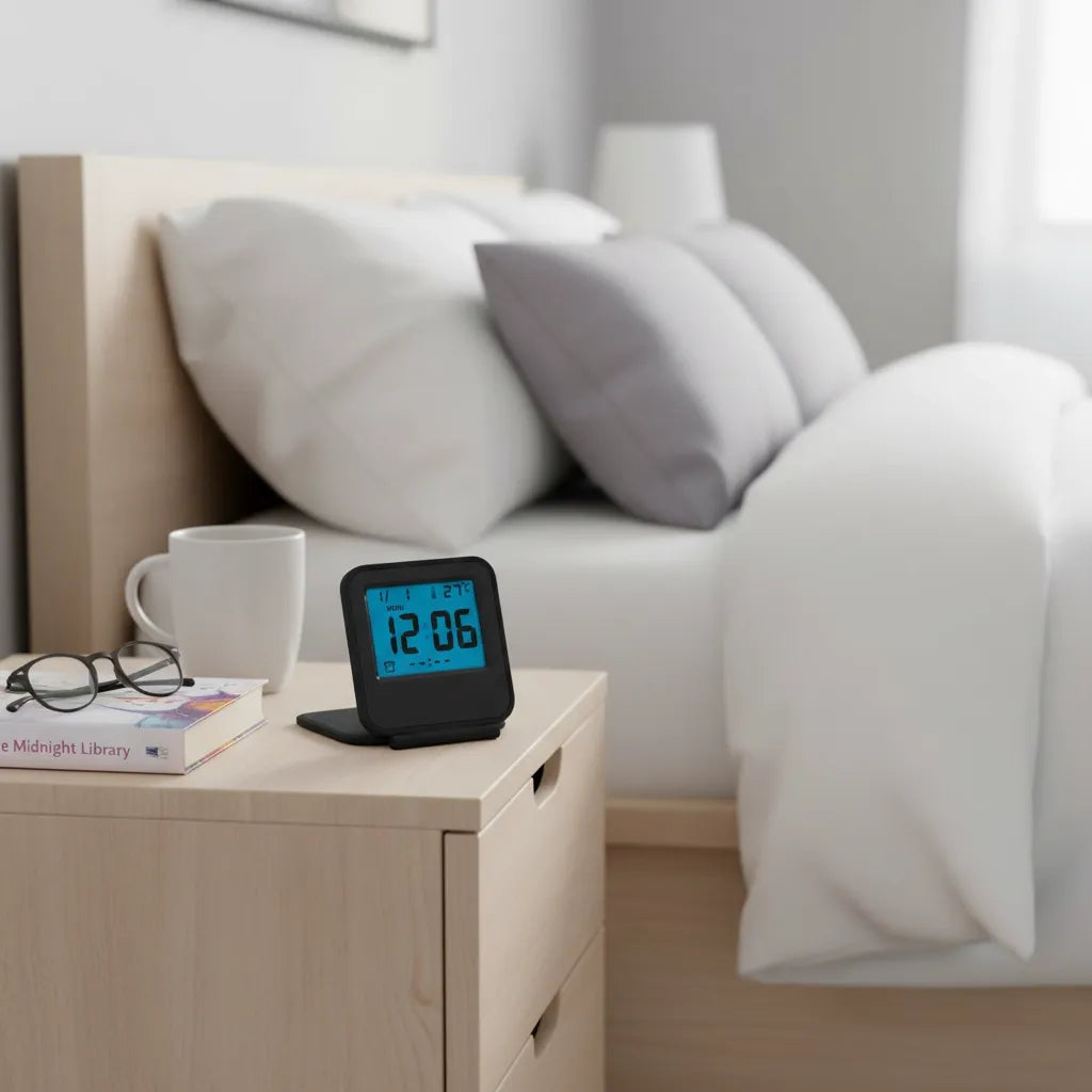 Réveil Digital de Voyage Pratique