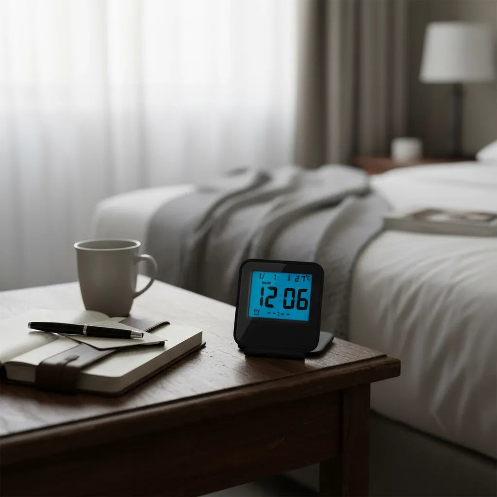 Réveil Digital de Voyage Pratique