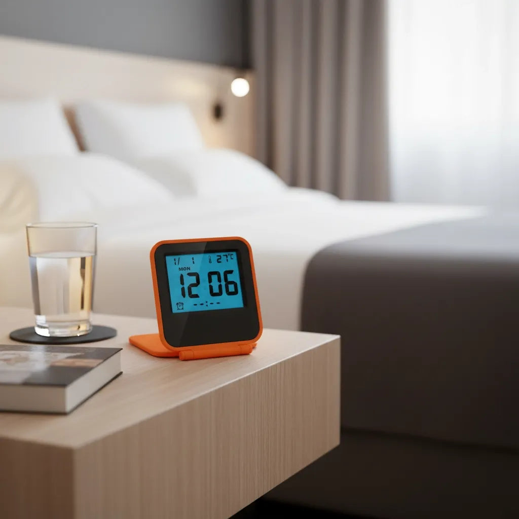 Réveil Digital de Voyage Pratique