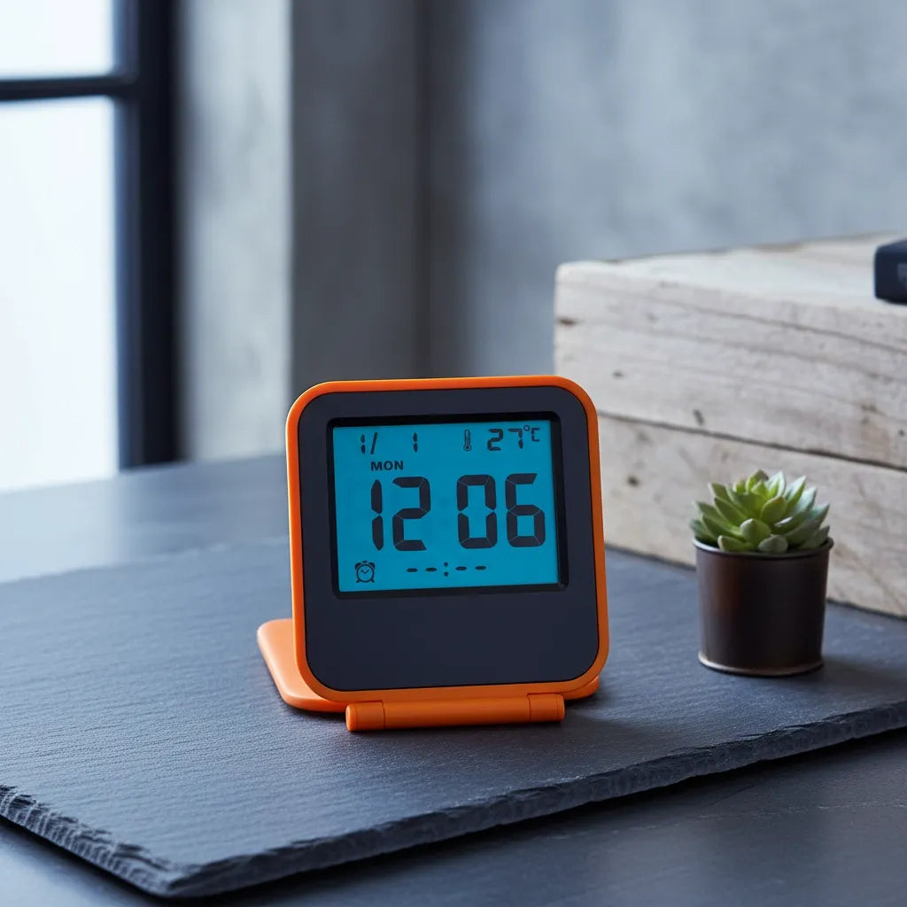 Réveil Digital de Voyage Pratique