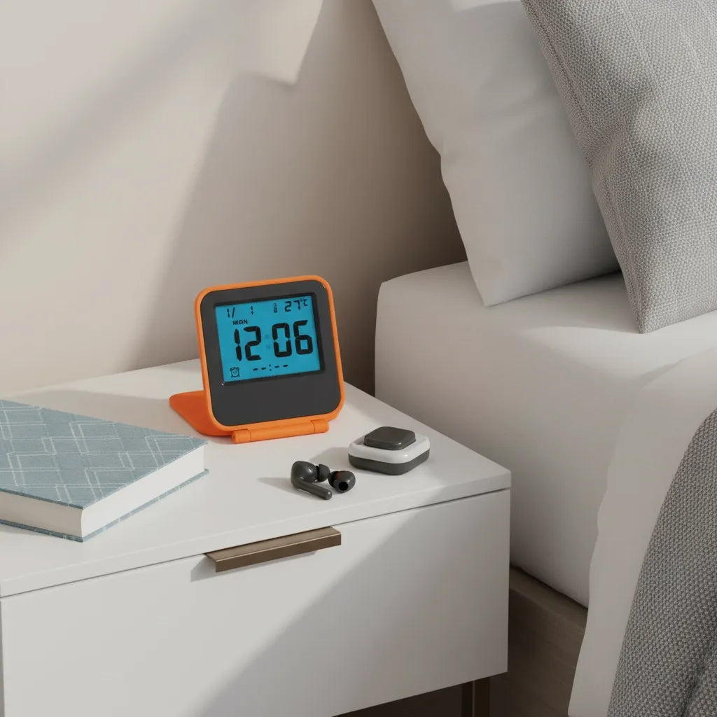 Réveil Digital de Voyage Pratique