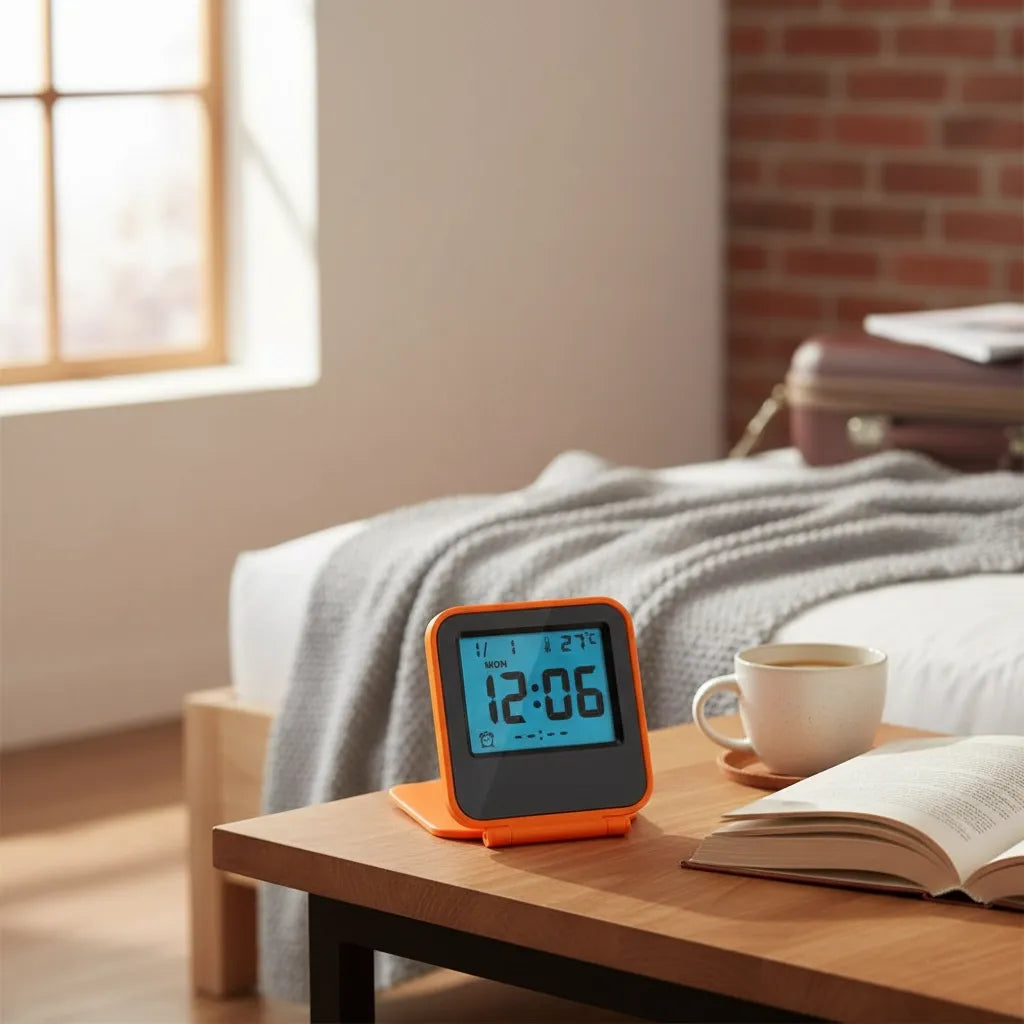 Réveil Digital de Voyage Pratique