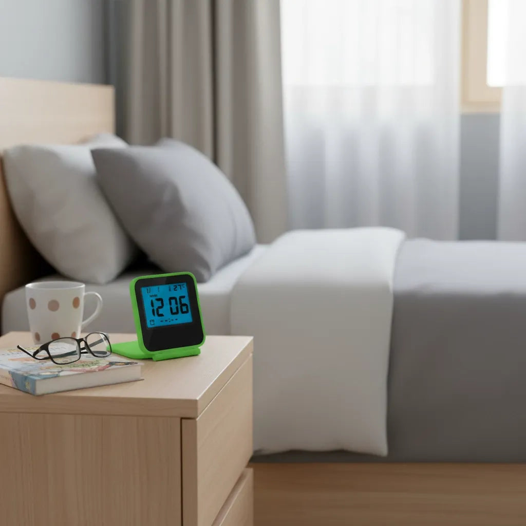 Réveil Digital de Voyage Pratique