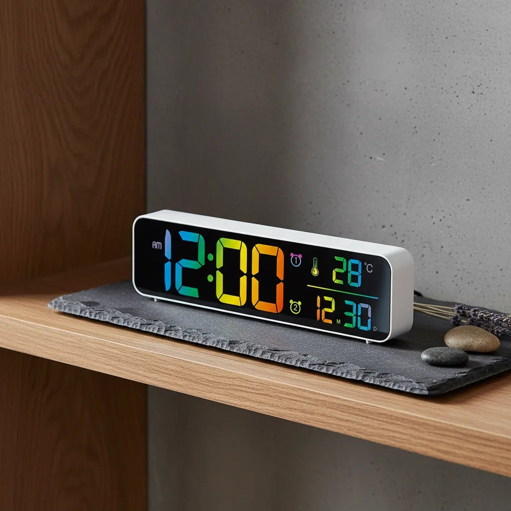 Réveil Digital Double Alarme