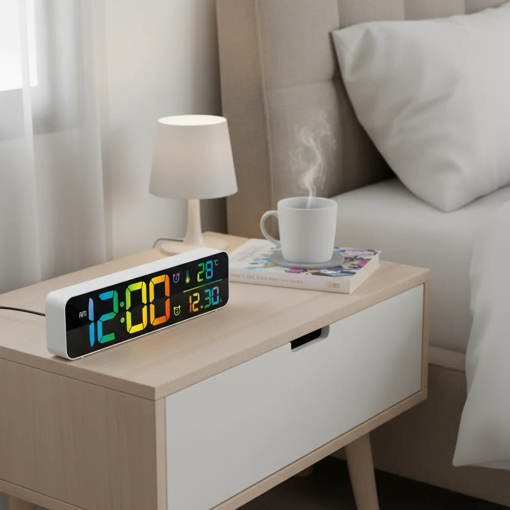 Réveil Digital Double Alarme