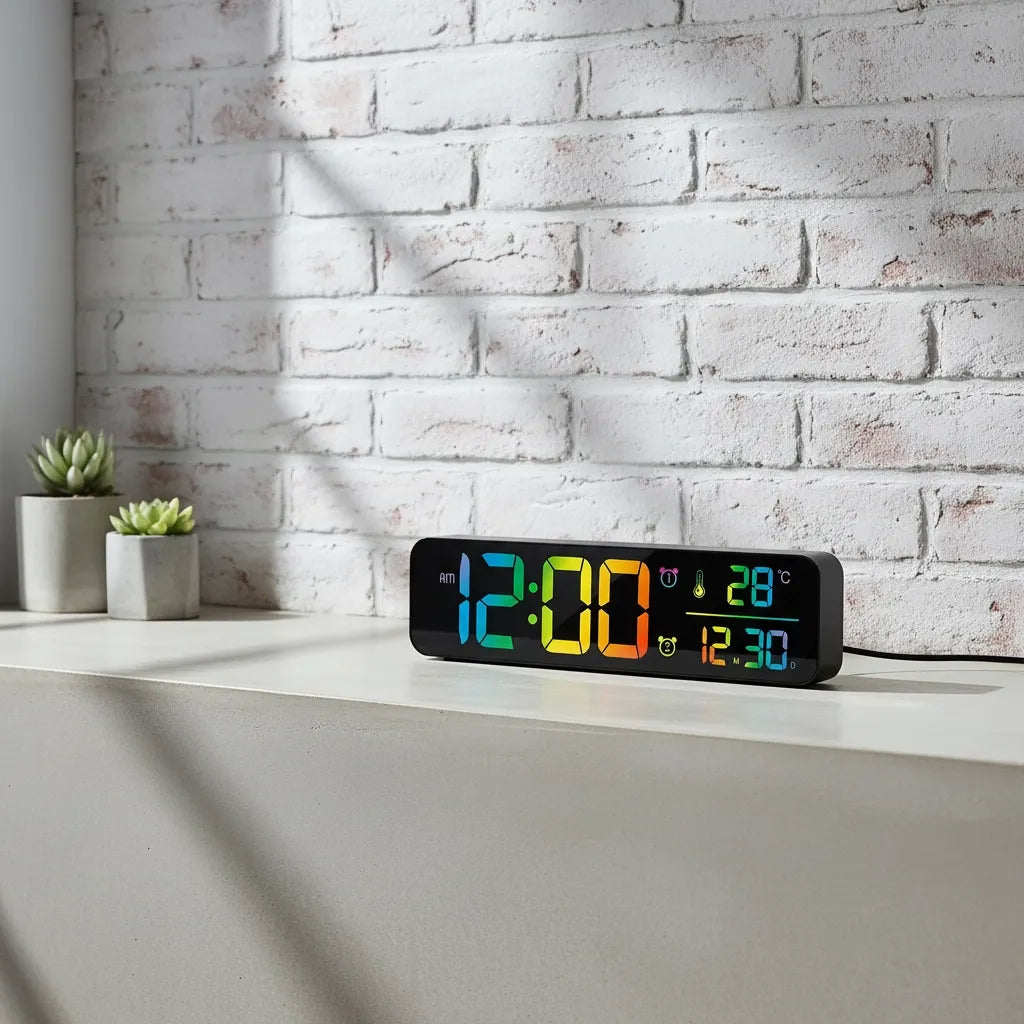 Réveil Digital Double Alarme