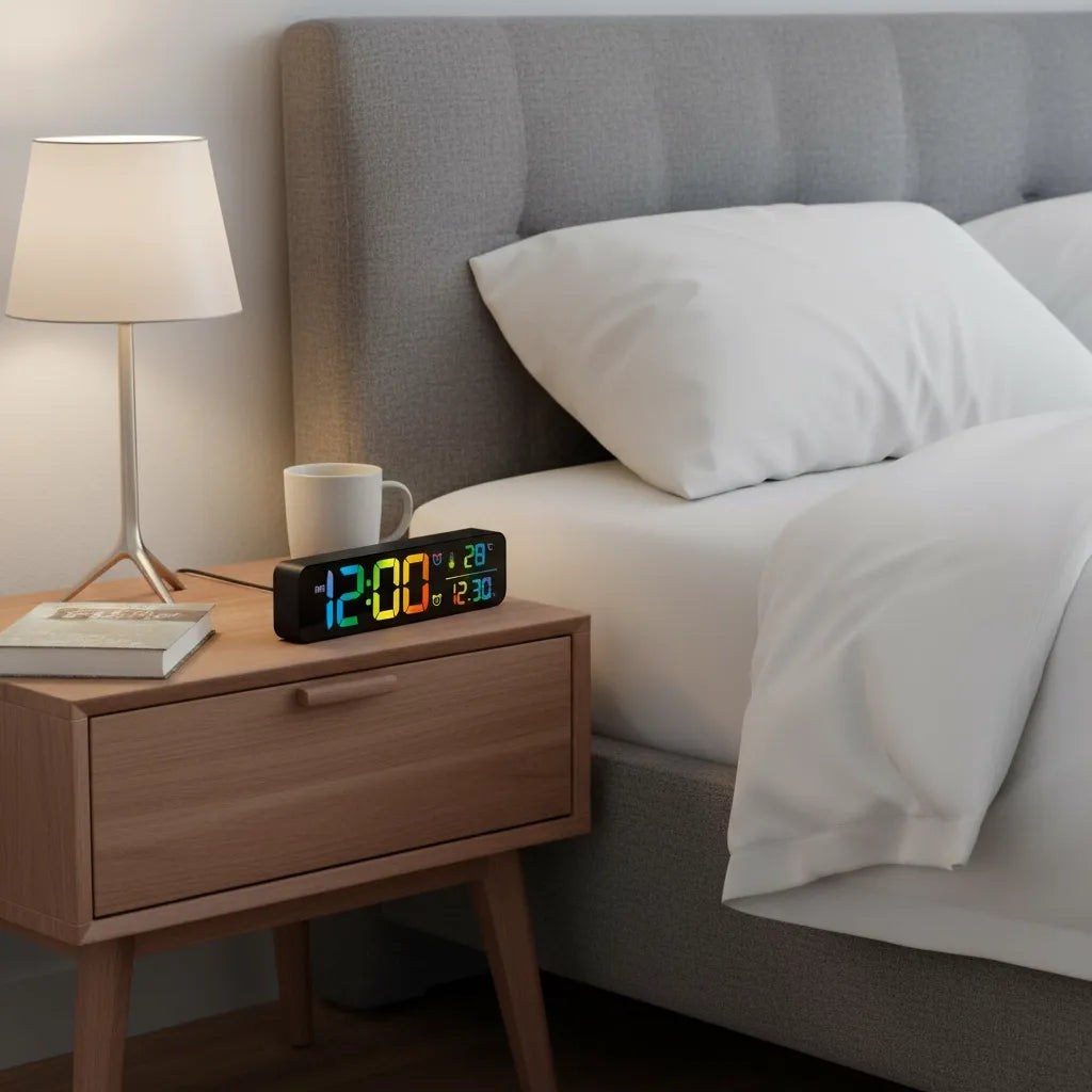 Réveil Digital Double Alarme