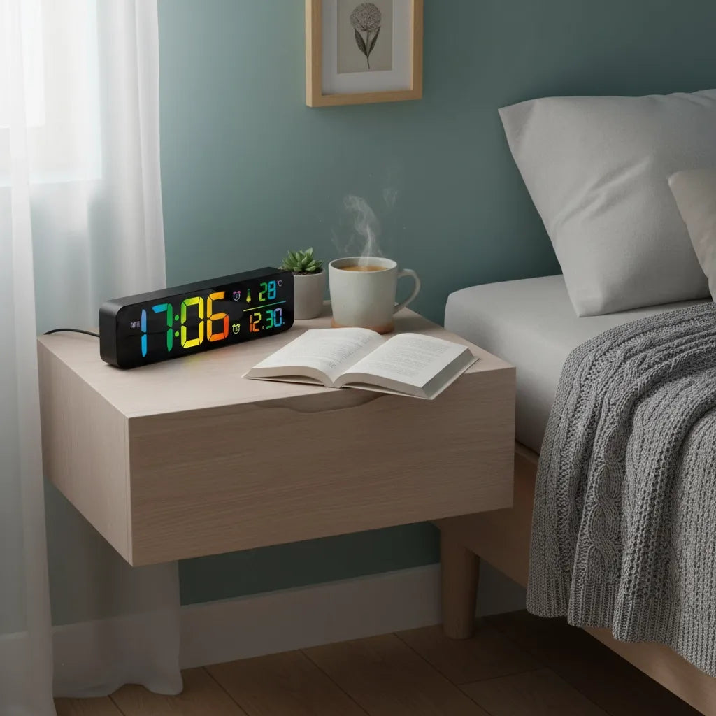 Réveil Digital Double Alarme