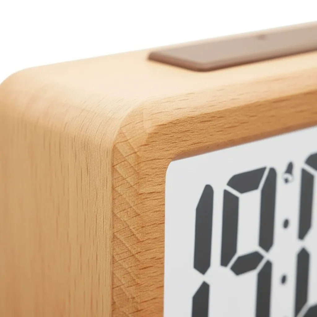 Réveil Digital en Bois