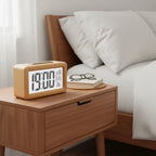 Réveil Digital en Bois