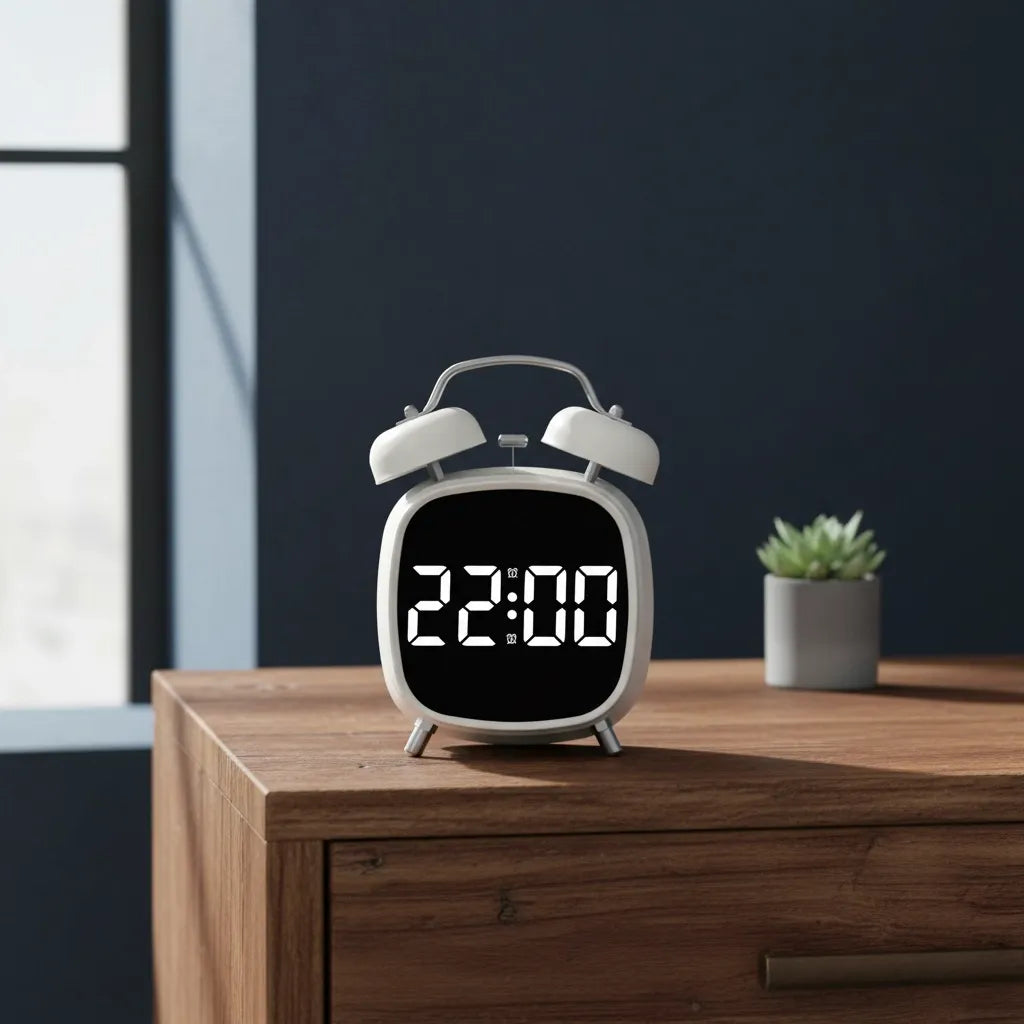 Réveil Digital Pile Silencieux