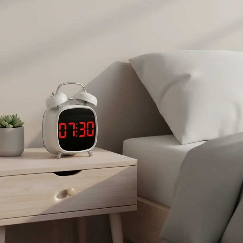Réveil Digital Pile Silencieux