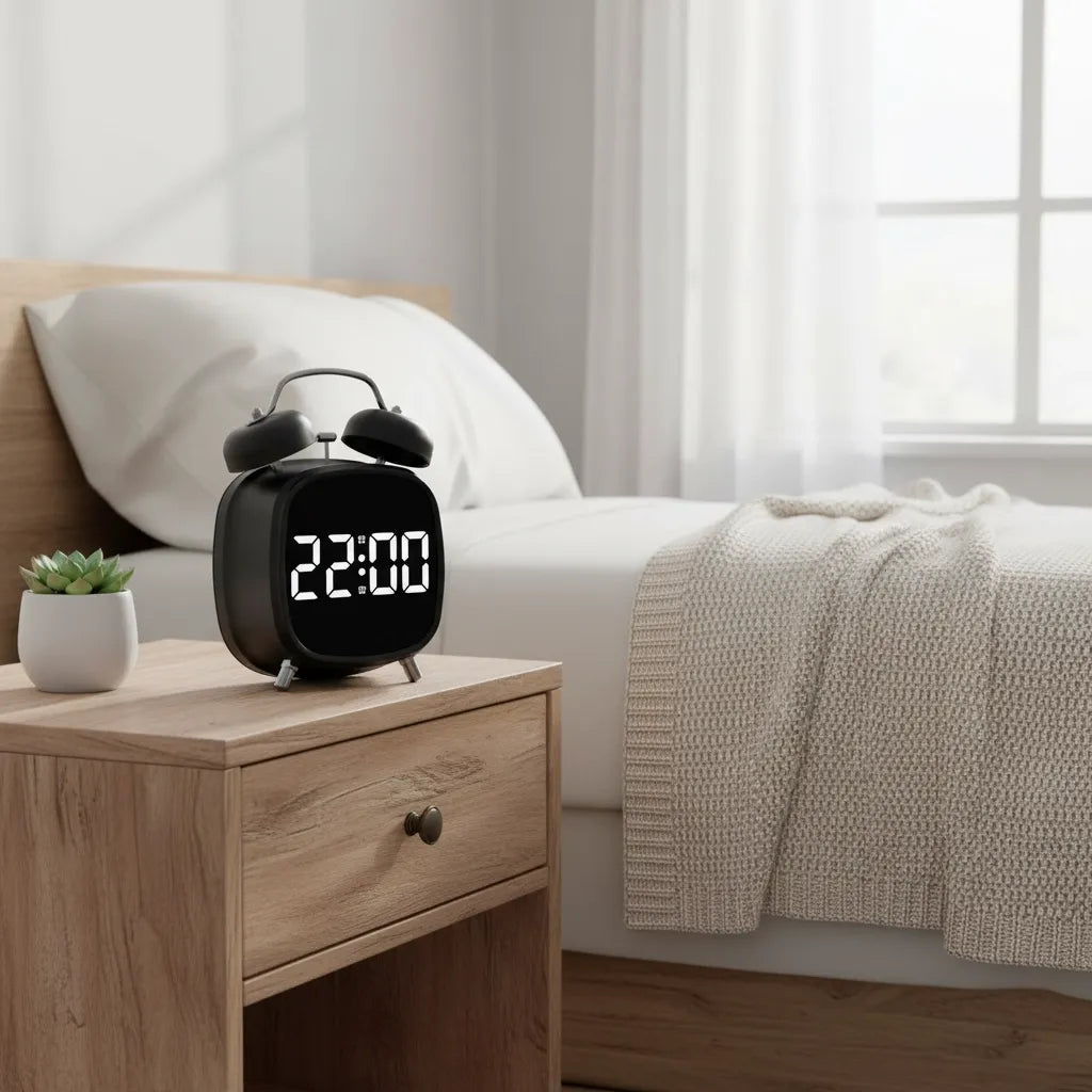 Réveil Digital Pile Silencieux