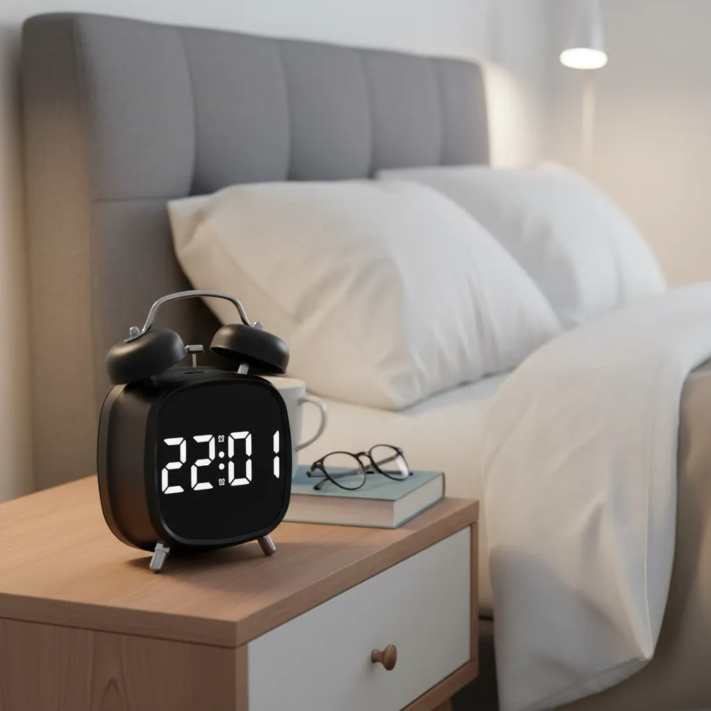 Réveil Digital Pile Silencieux