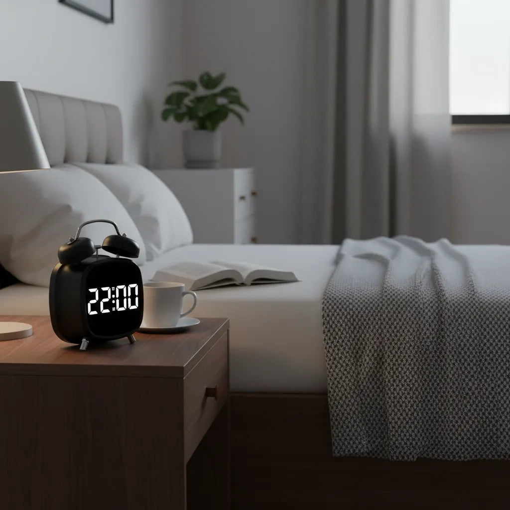 Réveil Digital Pile Silencieux