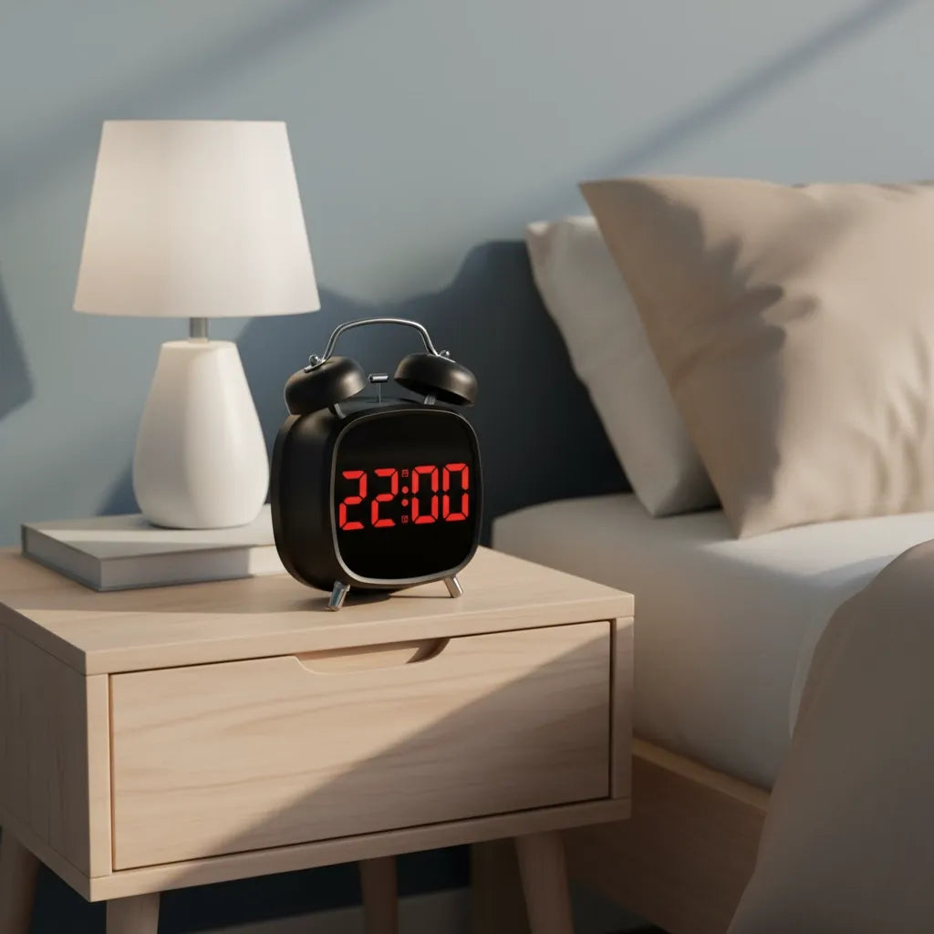 Réveil Digital Pile Silencieux