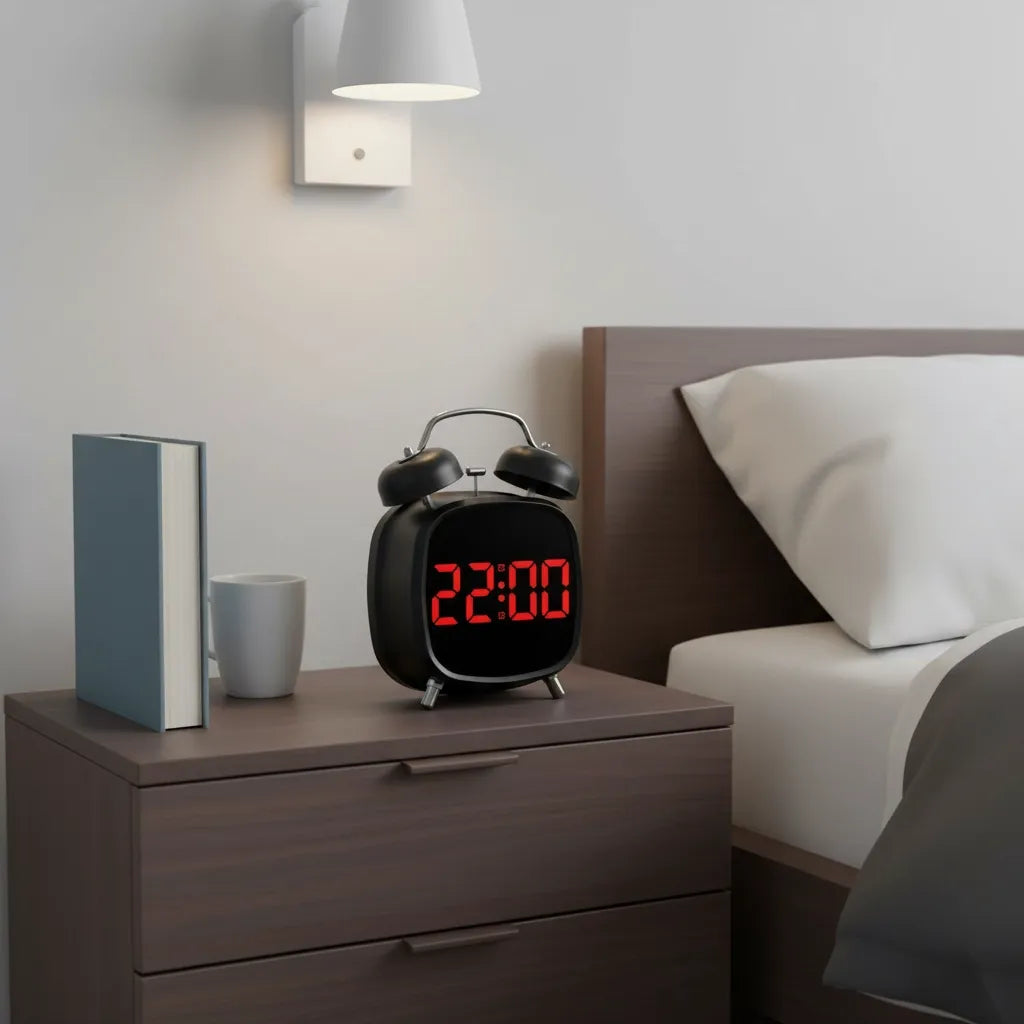 Réveil Digital Pile Silencieux