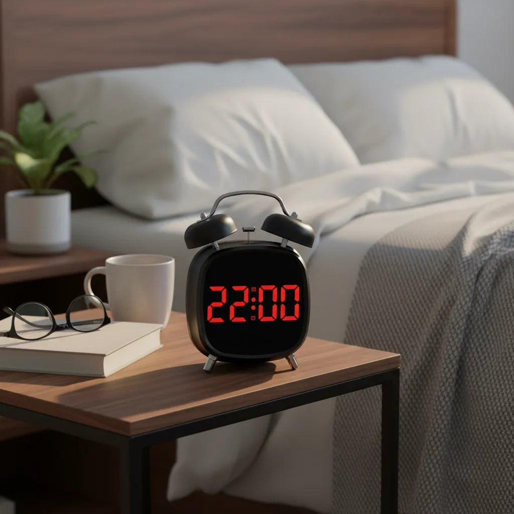 Réveil Digital Pile Silencieux