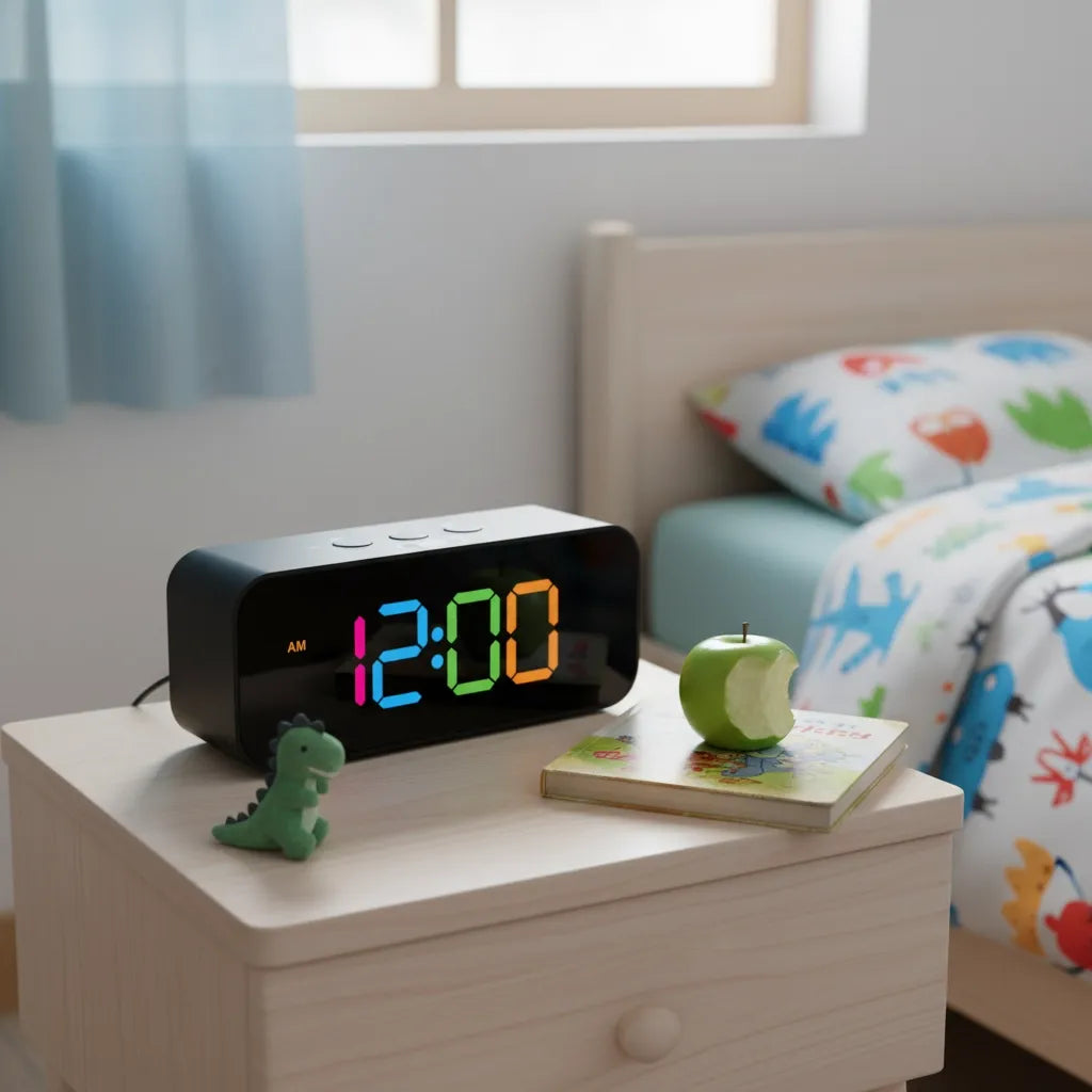 Réveil Digital Pour Enfants Coloré
