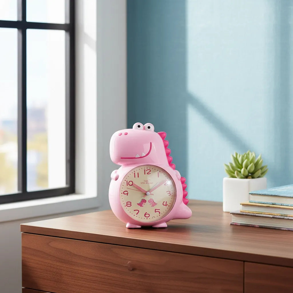 Réveil Dinosaure Aiguilles Quartz