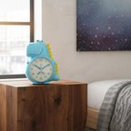 Réveil Dinosaure Analogique Bleu Quartz