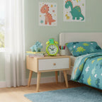 Réveil Dinosaure Vert avec Double Cloche