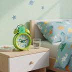 Réveil Dinosaure Vert avec Double Cloche