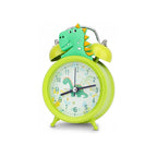 Réveil Dinosaure Vert avec Double Cloche