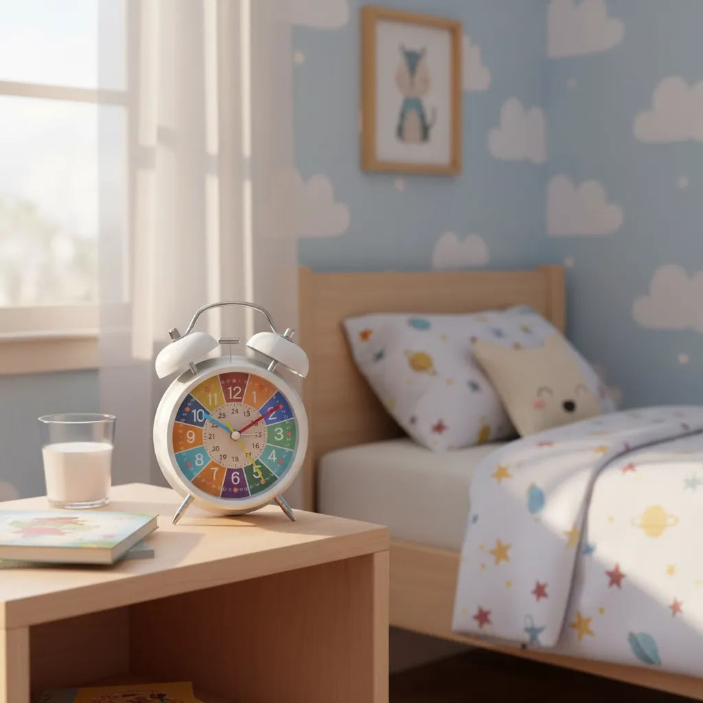 Réveil Éducatif Coloré Silencieux