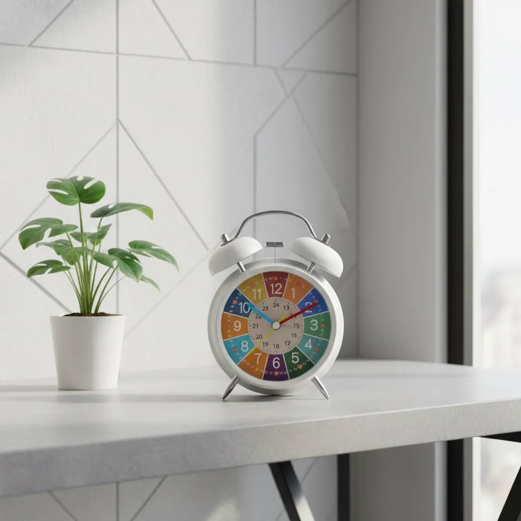 Réveil Éducatif Coloré Silencieux
