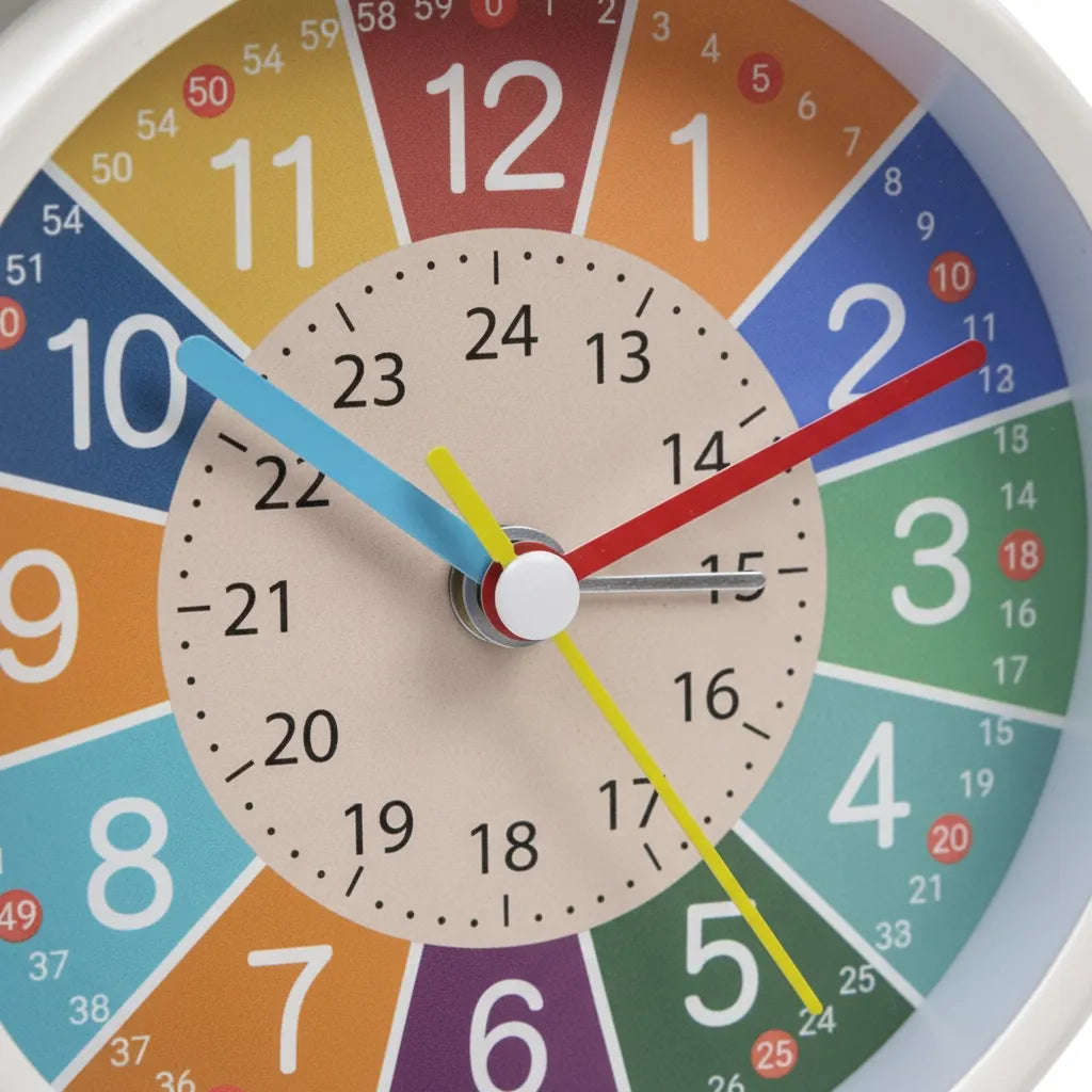 Réveil Éducatif Coloré Silencieux