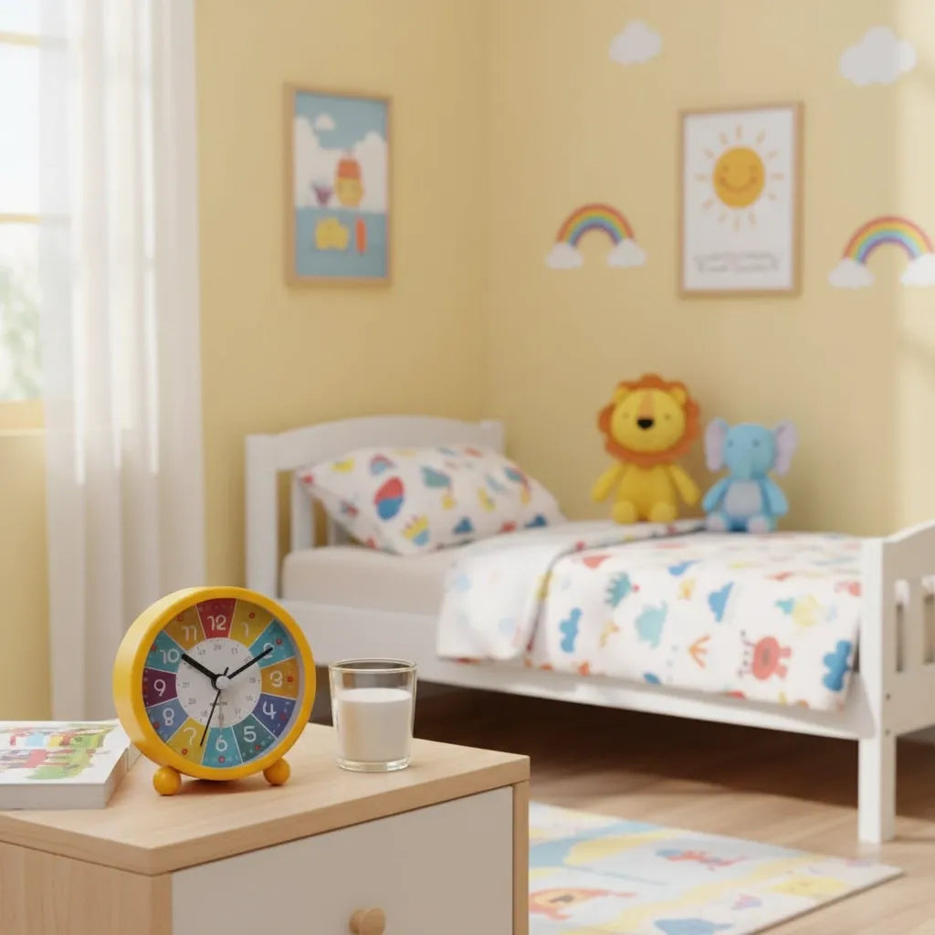 Réveil Éducatif pour Enfant Arc-en-Ciel