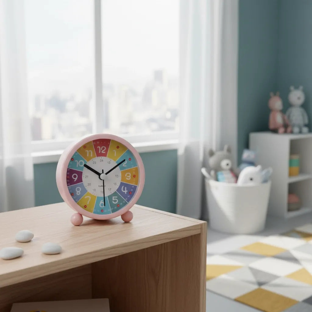 Réveil Éducatif pour Enfant Arc-en-Ciel