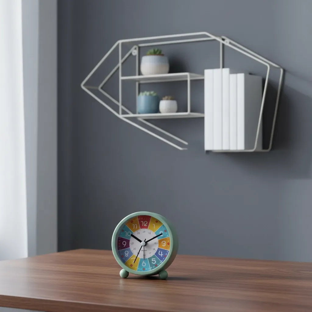 Réveil Éducatif pour Enfant Arc-en-Ciel